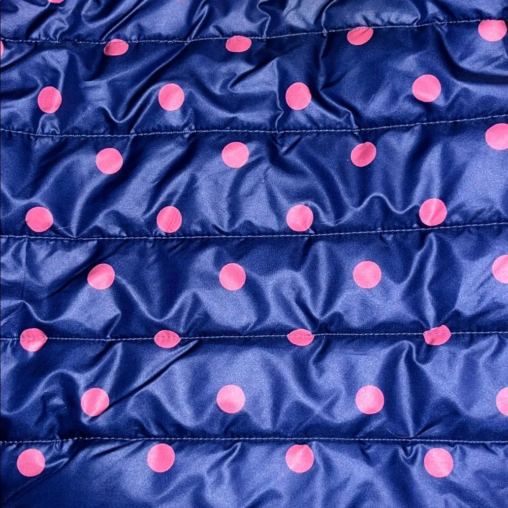 Dog Puffer Jacket with Polka Dots by Top Paw size XL NWT